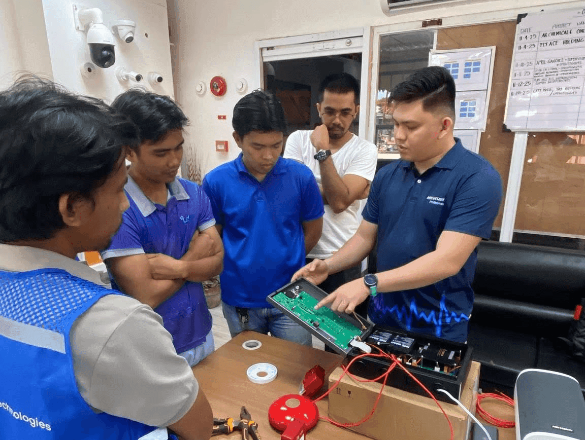 Cabadbaran City wet standpipe system installation